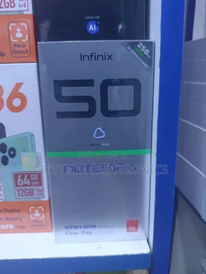New Infinix Note 50 Pro 256 GB Gray