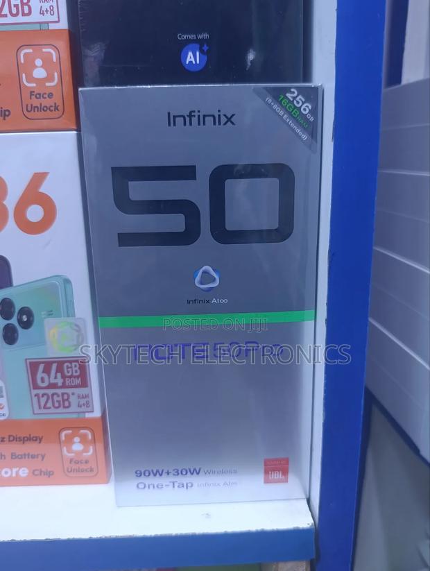 New Infinix Note 50 Pro 256 GB Gray - thumbnail 2
