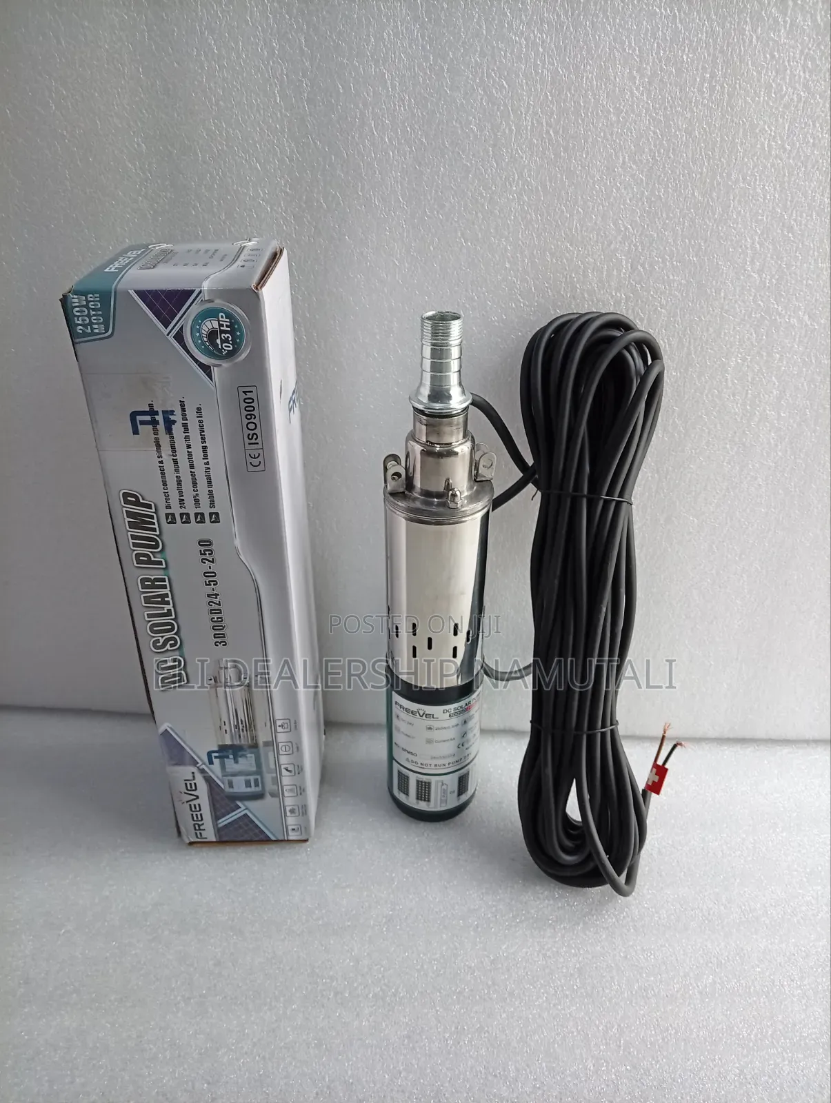 24v Dc Solar Water Pump 250w Freevel Deep Well Irrigation Pump