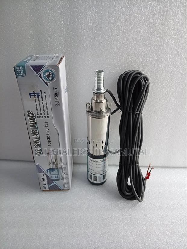 24v Dc Solar Water Pump 250w Freevel Deep Well Irrigation Pump