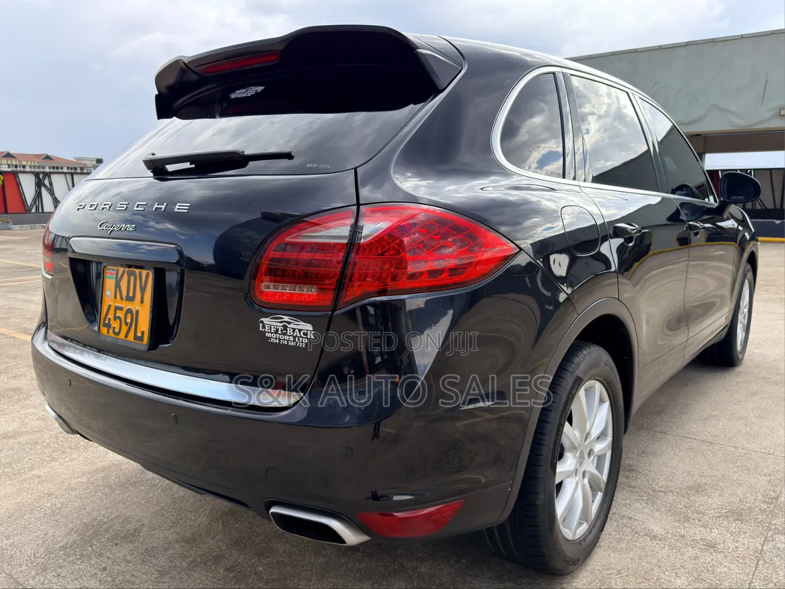 Porsche Cayenne 2014 Black