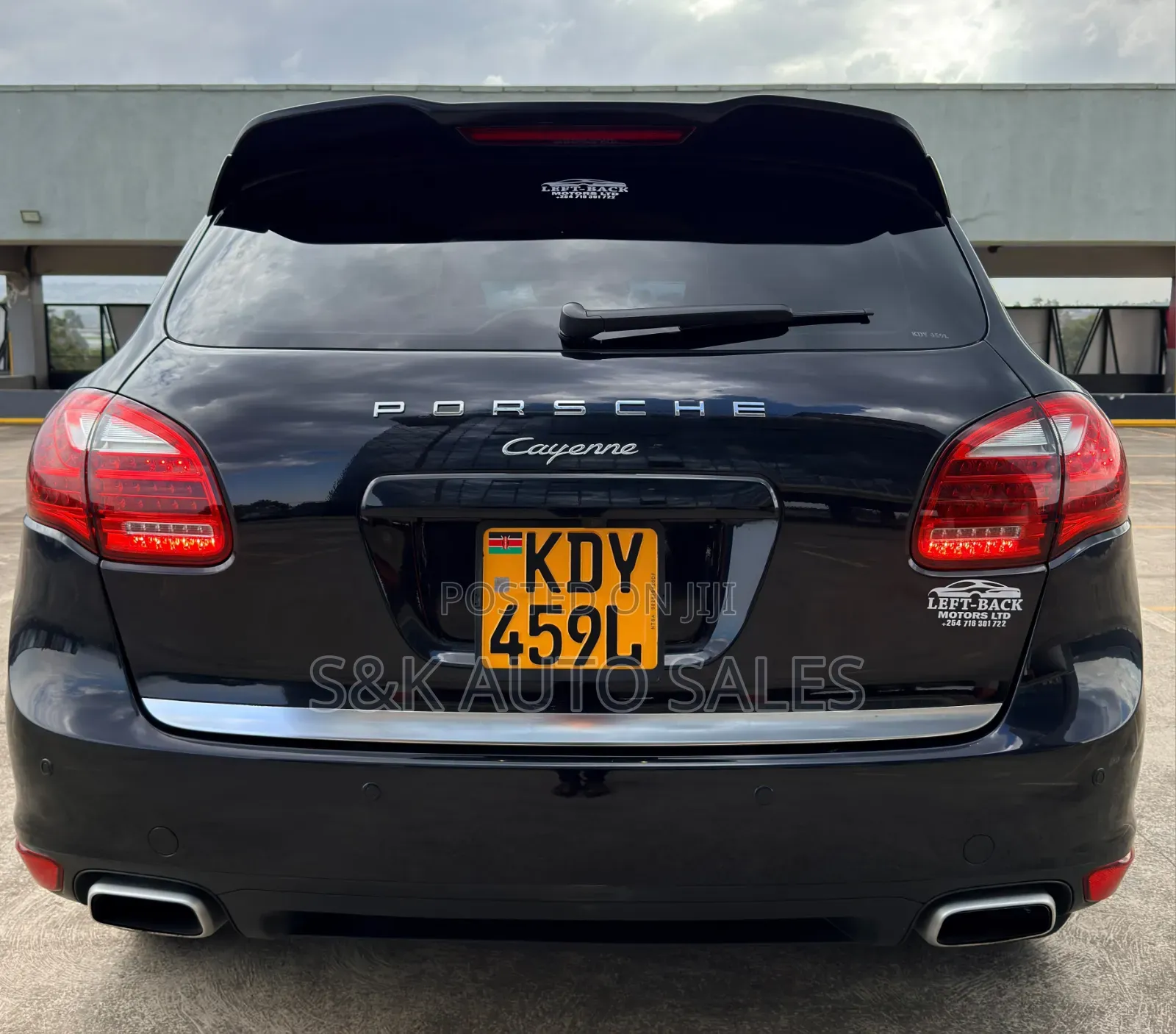 Porsche Cayenne 2014 Black