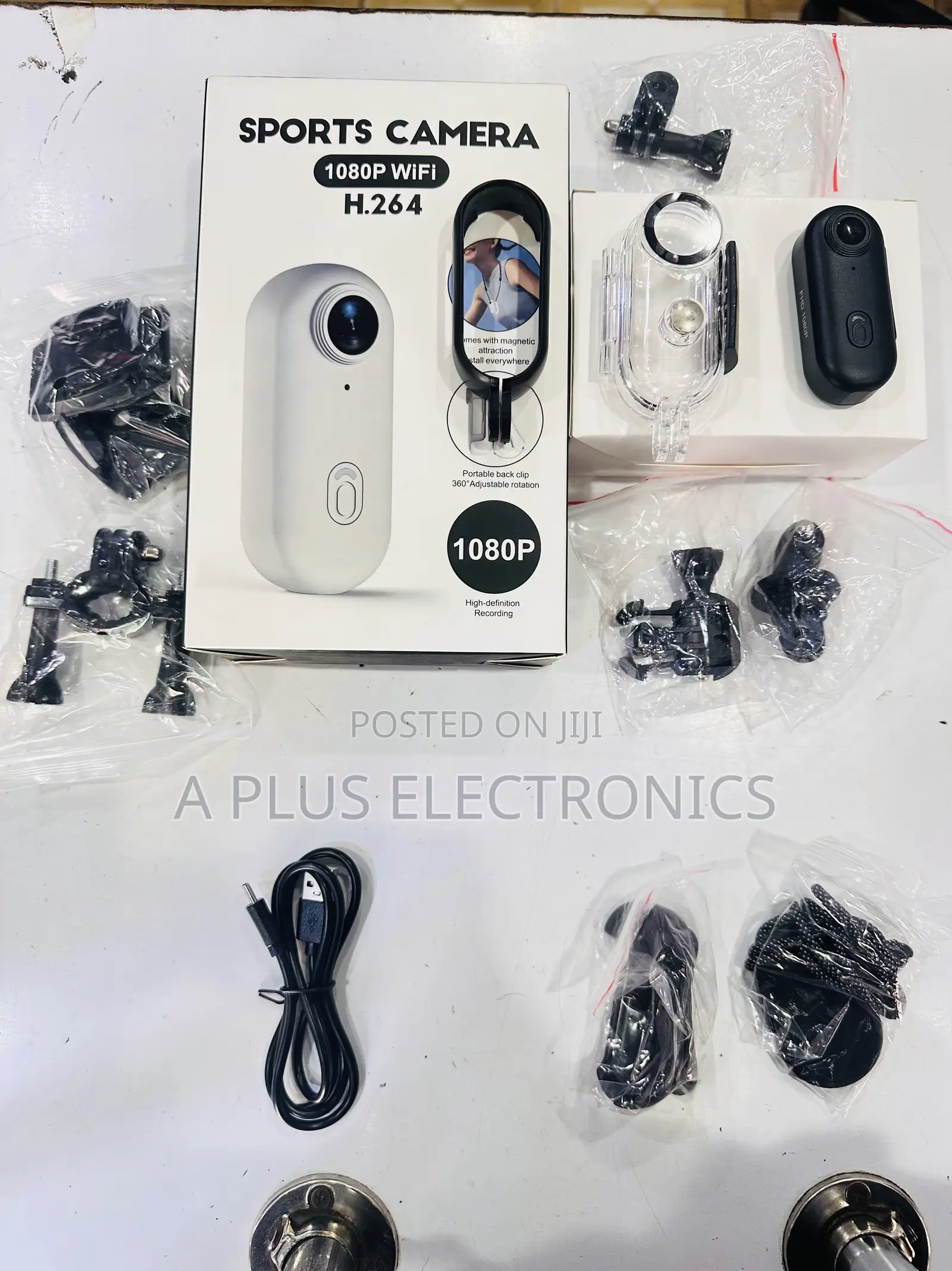 1080p Sports Thumb Camera – Portable Body Camera With Wide View