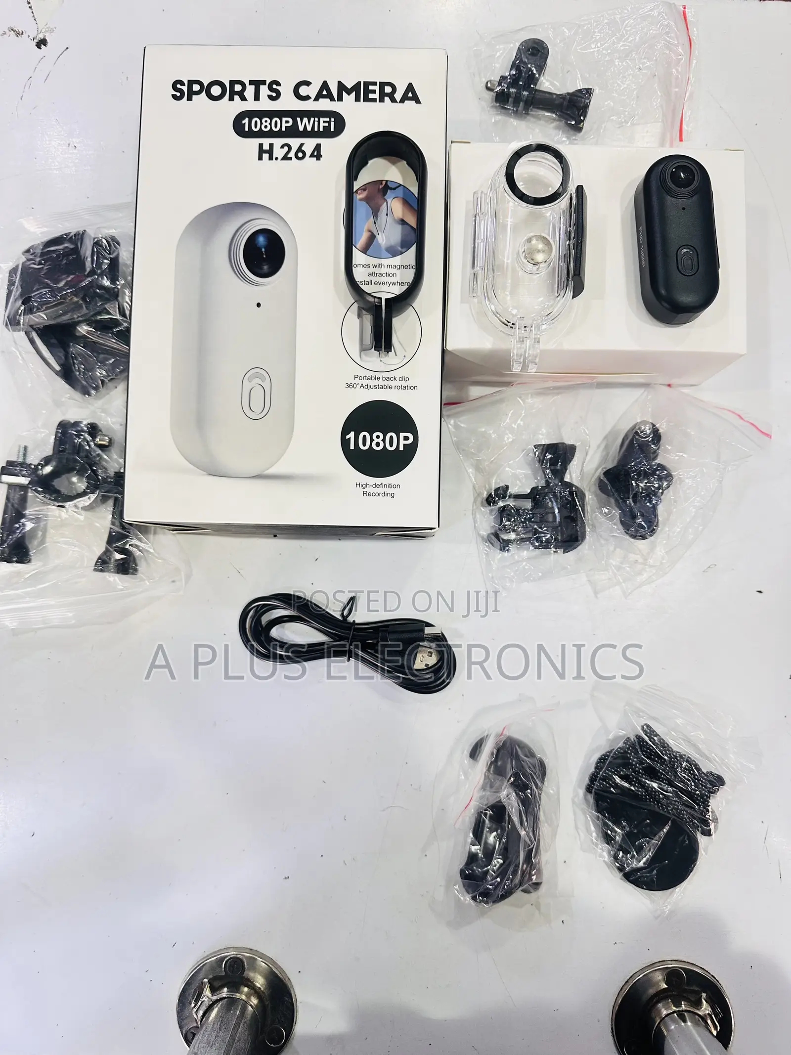 1080p Sports Thumb Camera – Portable Body Camera With Wide View