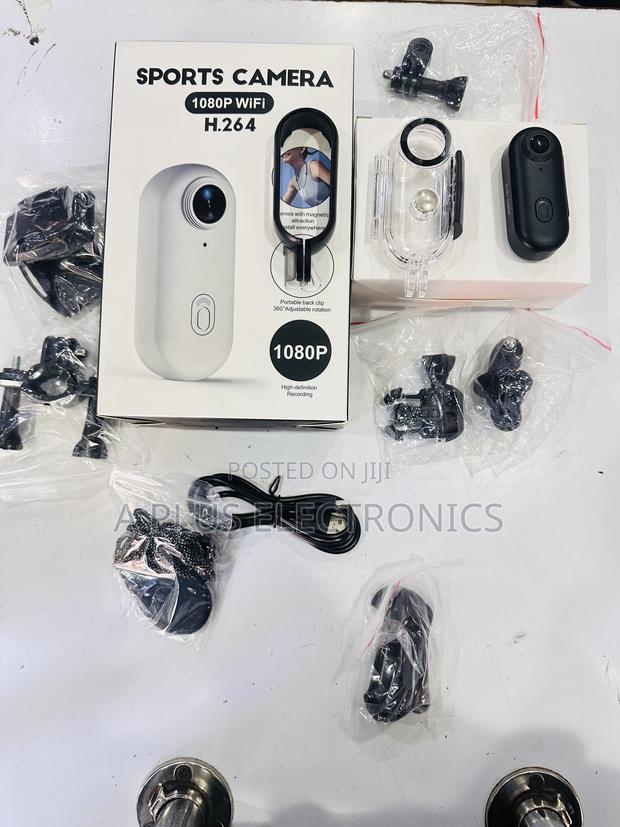 1080p Sports Thumb Camera – Portable Body Camera With Wide View