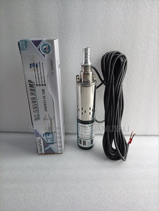 Freevel Solar Water Pump 0.3hp 24v Dc High Efficiency Submersible Pump