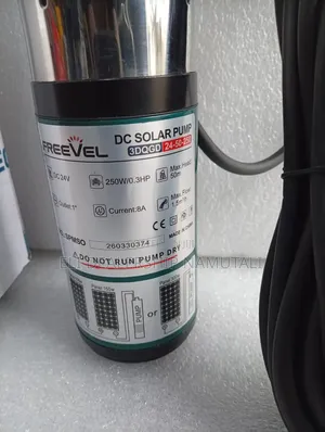 Freevel Solar Water Pump 0.3hp 24v Dc High Efficiency Submersible Pump