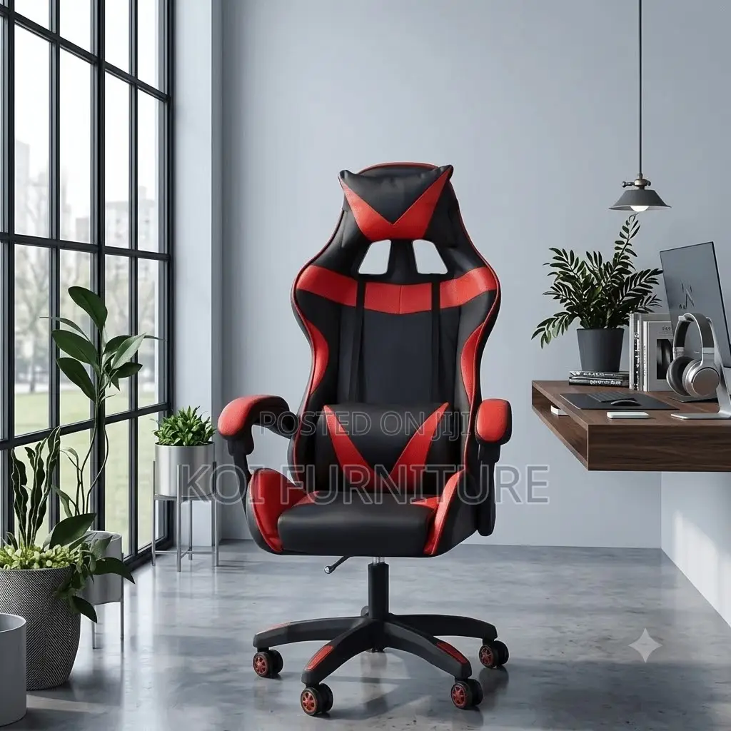 Office Chairs; Ergonomic High Backrest Home Office Gaming Chair