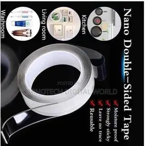 5cm By 5m Reusable Double Sided Adhesive Nano Magic Tape