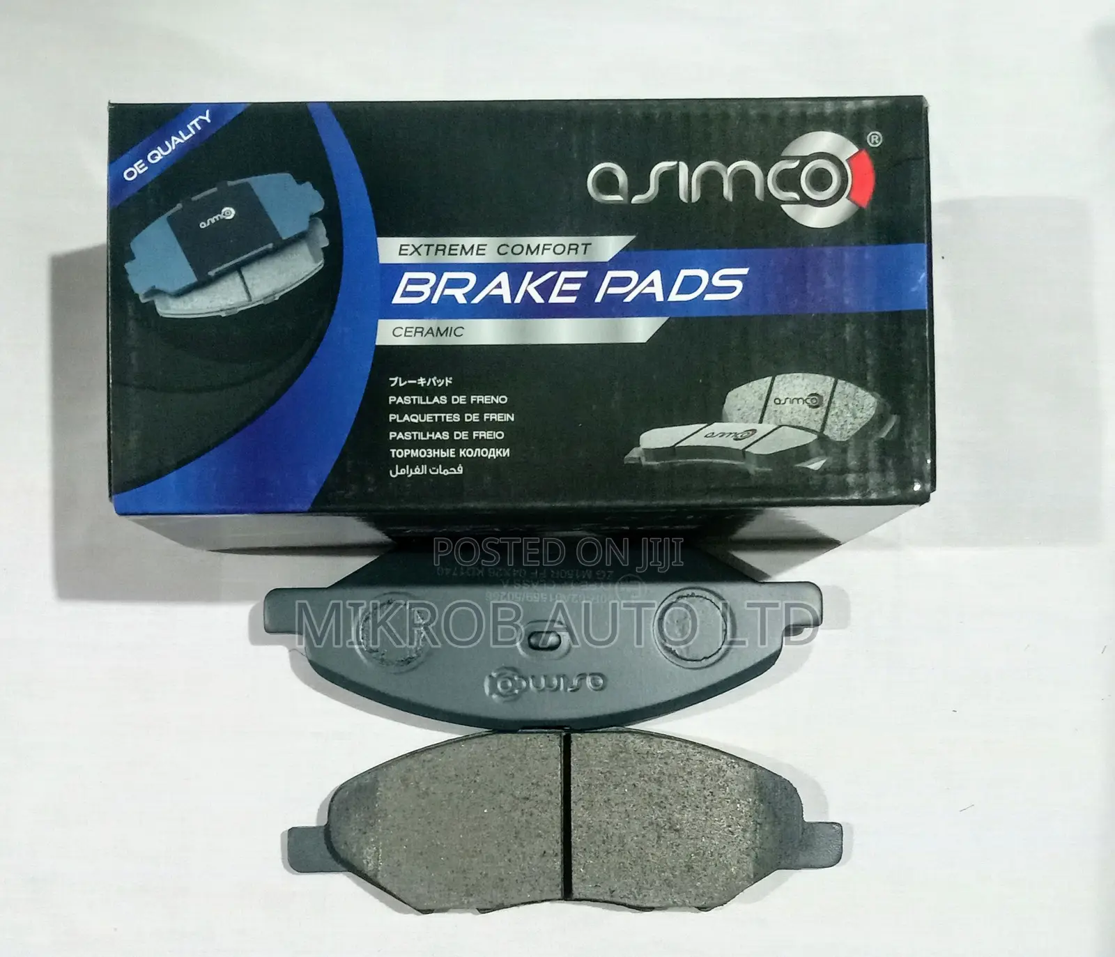 Brake Pads Asimco Kd1740