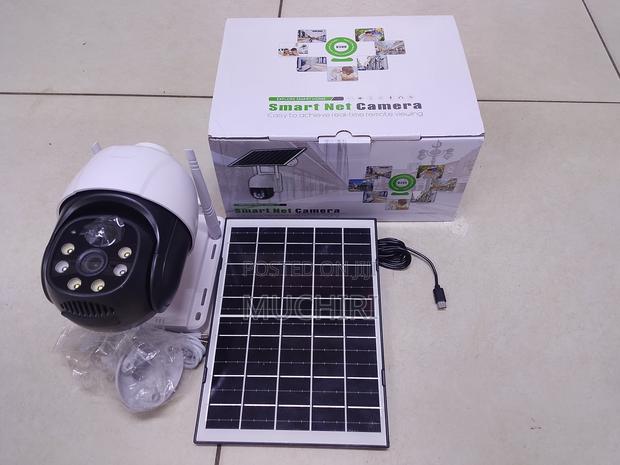 V380 Single Lens Solar PTZ 4g Solar Powered