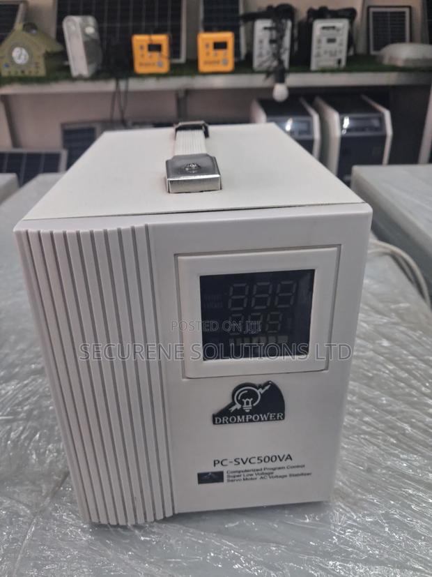 Automatic Voltage Stabilizer Drom Power 500va Servo Motor Single Phase - thumbnail 2
