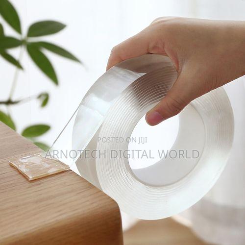 5cm By 5m Reusable Double Sided Adhesive Nano Magic Tape - thumbnail 3