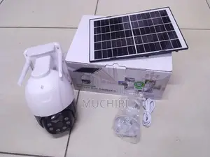 4g V380 Single Lens Solar Camera With Simcard Slot