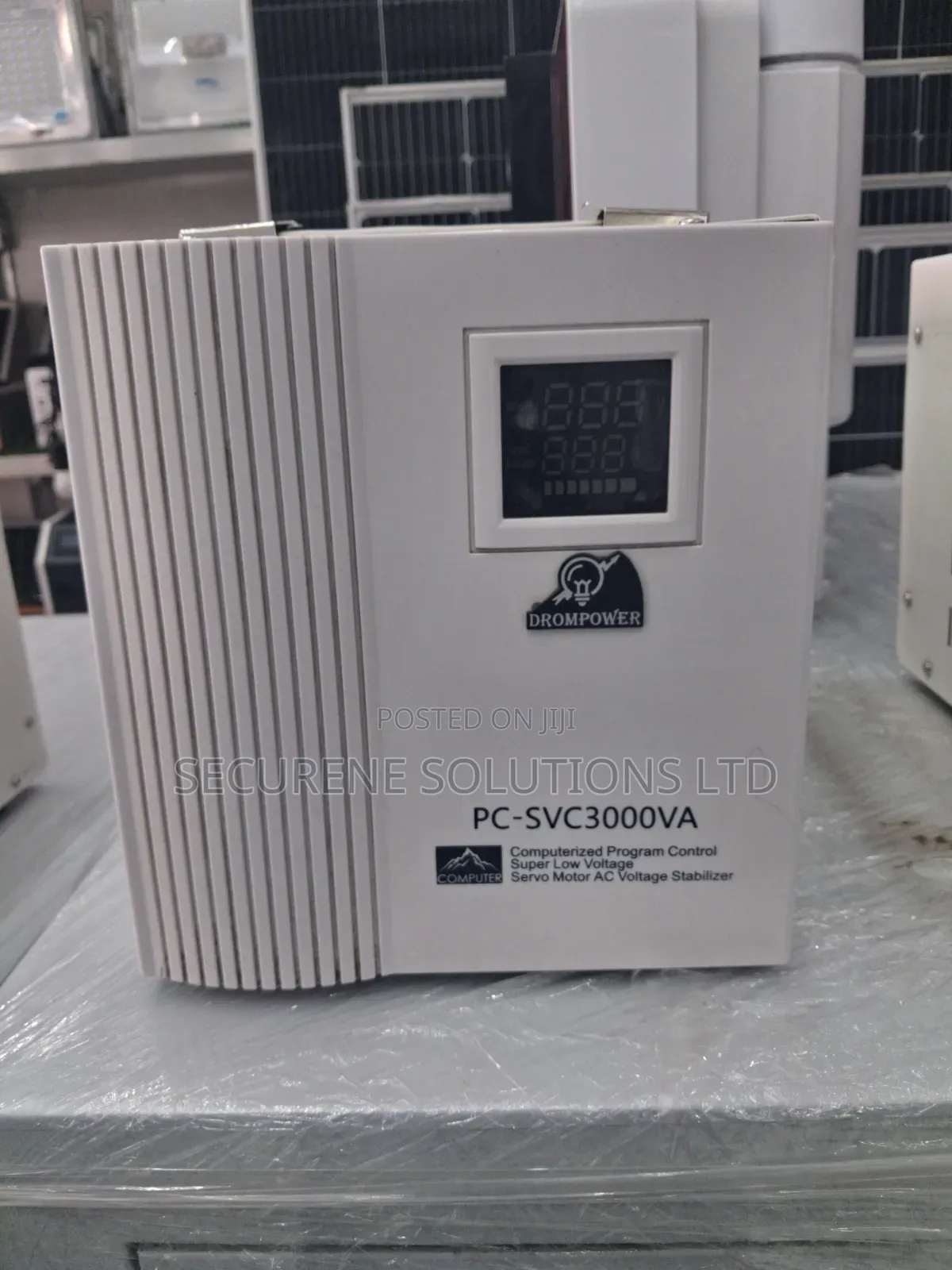 Automatic Voltage Stabilizer Single Phase 3kva Drom Power Servo Motor