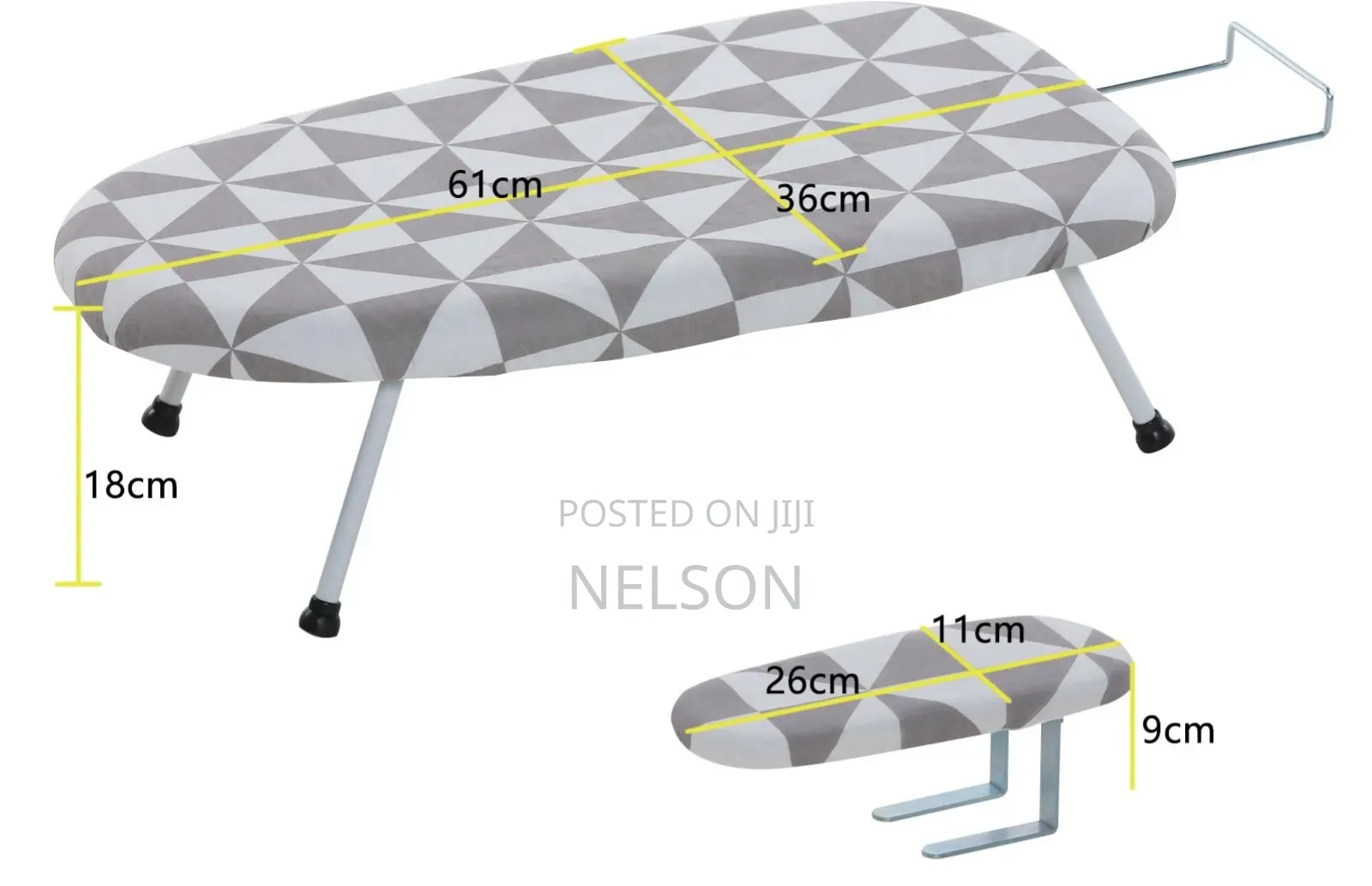 Easily Portable Folding Mini Ironing Table/Board