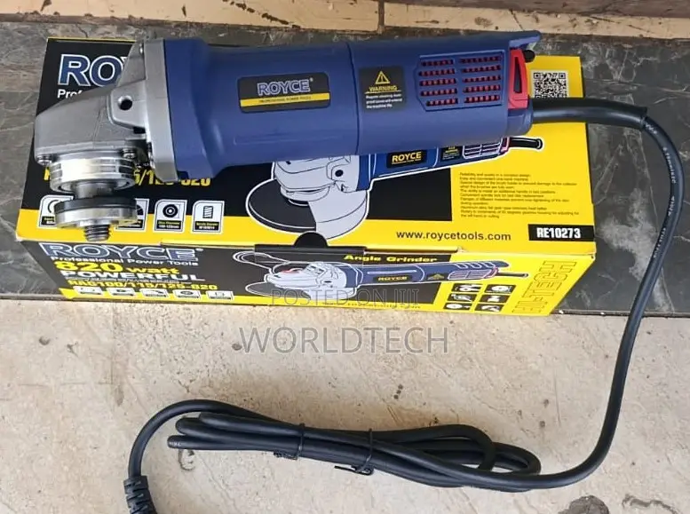Royce 820w Angle Grinder/4" Royce Angle Grinder