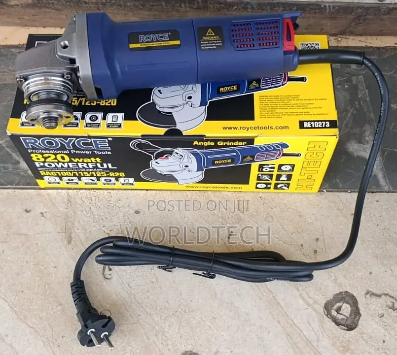 Royce 820w Angle Grinder/4" Royce Angle Grinder