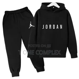 Quality Jordan Inspired Kids Tracksuit Set Hoodie Sweatpants