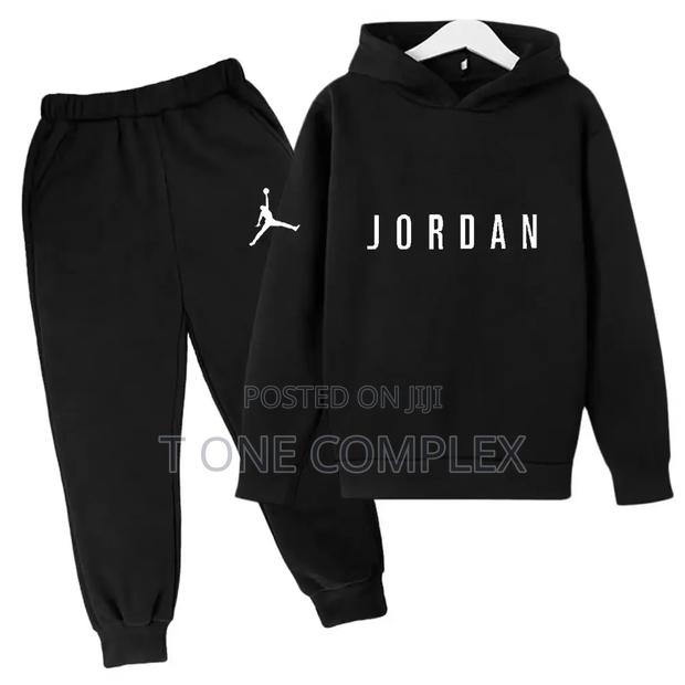 Quality Jordan Inspired Kids Tracksuit Set Hoodie Sweatpants