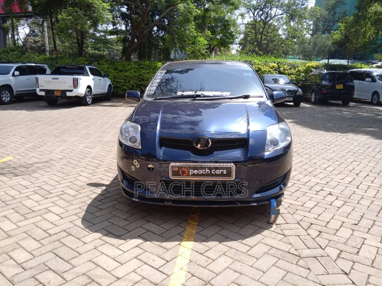 Toyota Auris 2008 Blue
