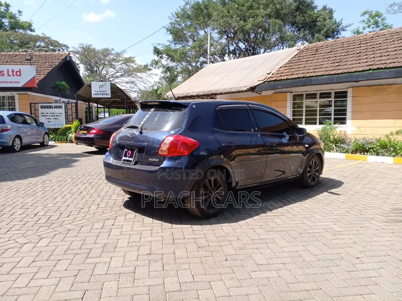 Toyota Auris 2008 Blue