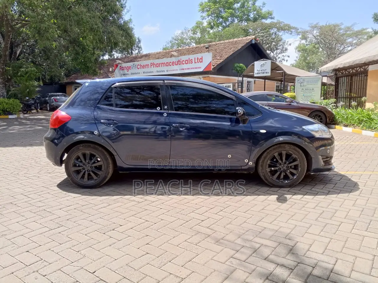 Toyota Auris 2008 Blue