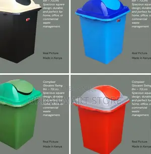 Complast Giovanni 70 Litres Swing Bin With Easy Swing Lid