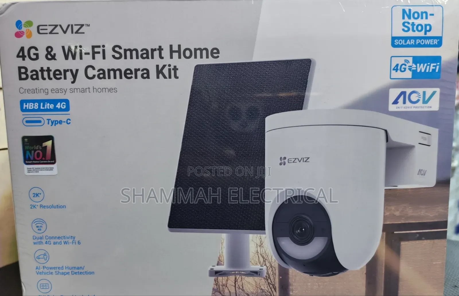 Solar 4g/Wifi CCTV Camera