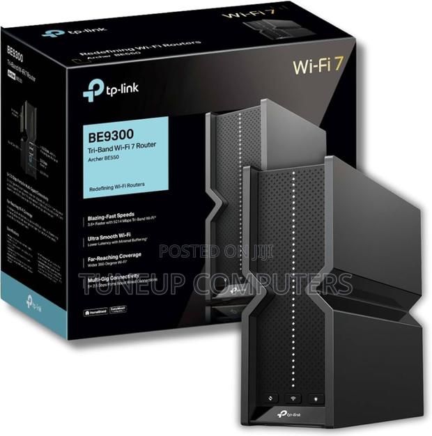 Tp-Link Be550 | Be9300 Tri-Band Wi-Fi 7 Router - Tl-Archer Be550 - thumbnail 2