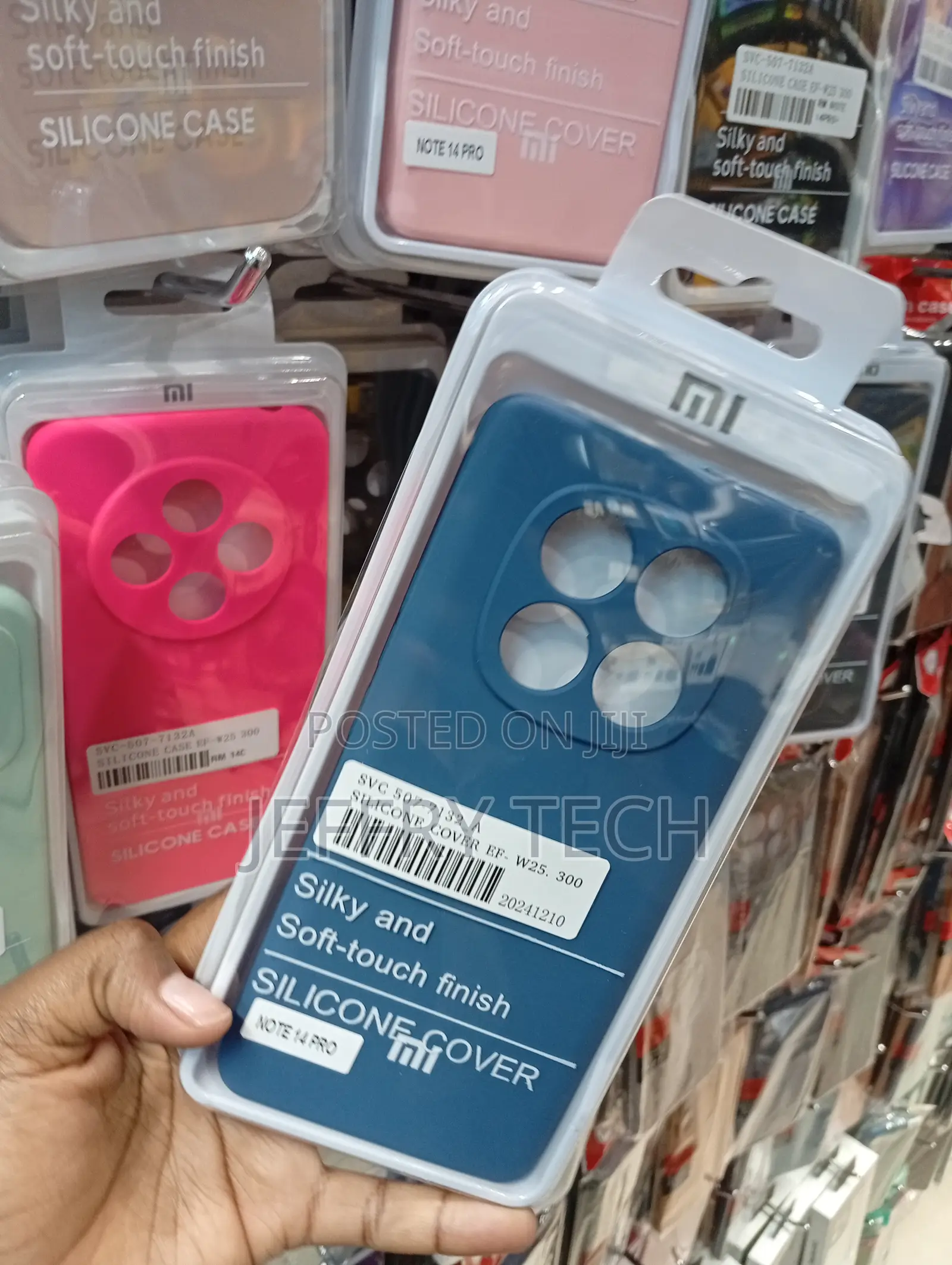 Xiaomi Redmi Note 14 Pro Silicone Case - Silky and Soft-Touch