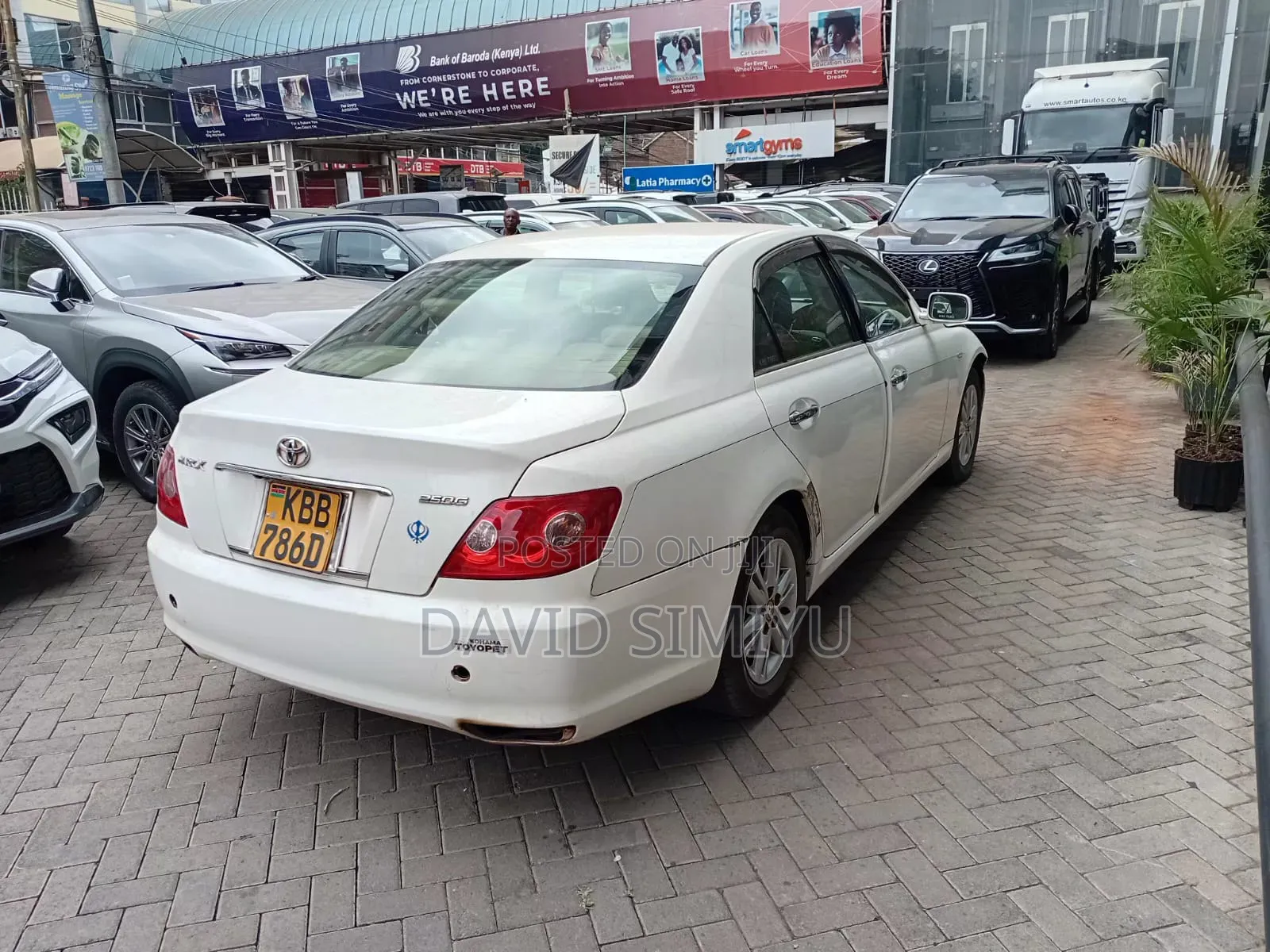 Toyota Mark X 2005 White