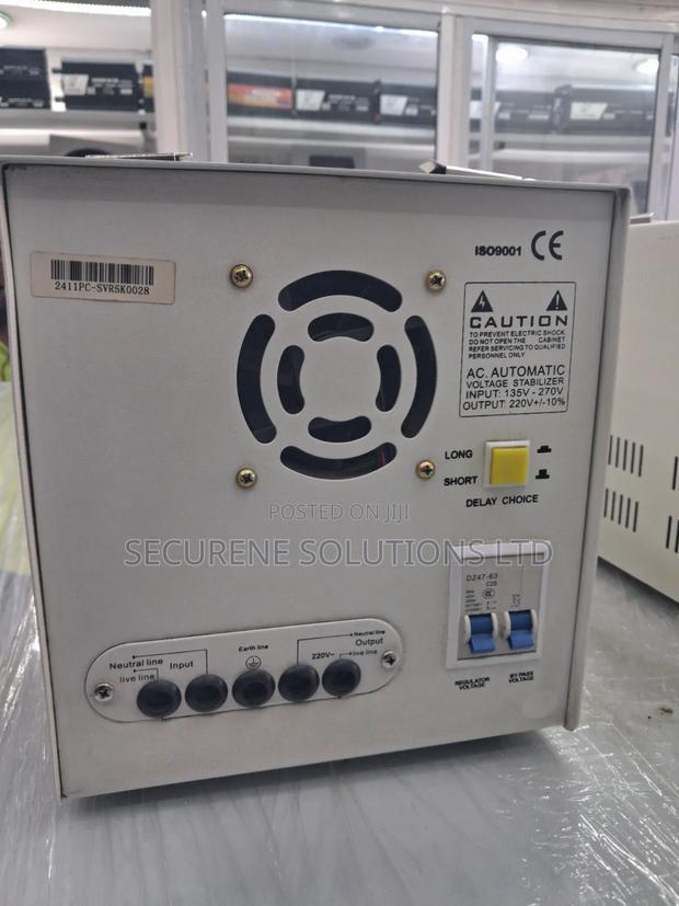 Automatic Voltage Stabilizer Drom Power 5kva Single Phase Servo Motor - thumbnail 2