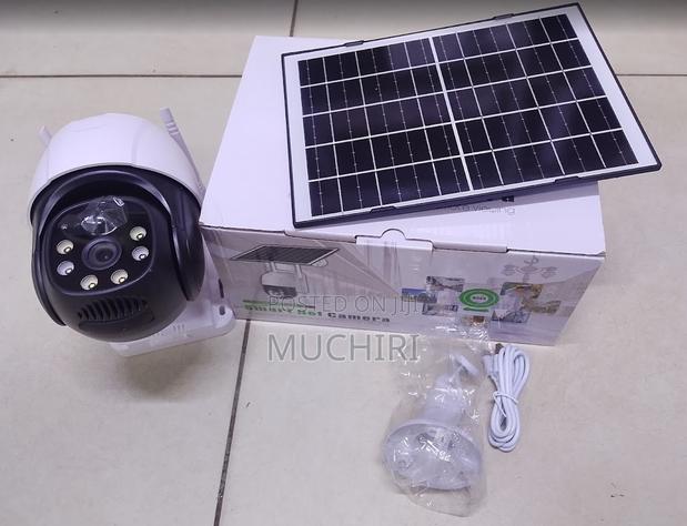 Single Lens Solar Camera 4g V380 PTZ Camera