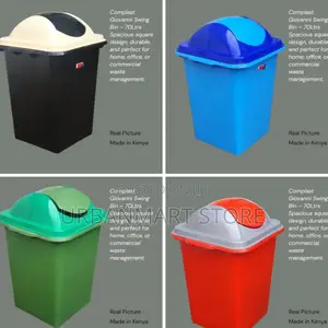 Heavy-Duty 70 Litres Giovanni Swing Bin for Home Office