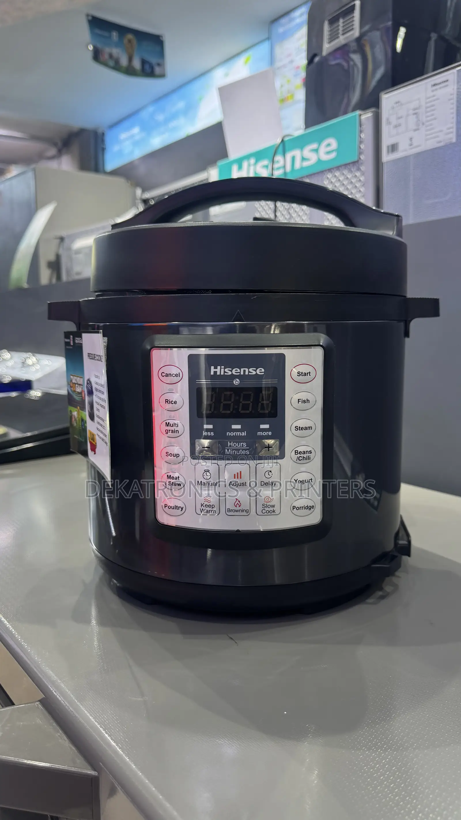 Hisense 6l Electric Pressure Cooker Hmc6mbk