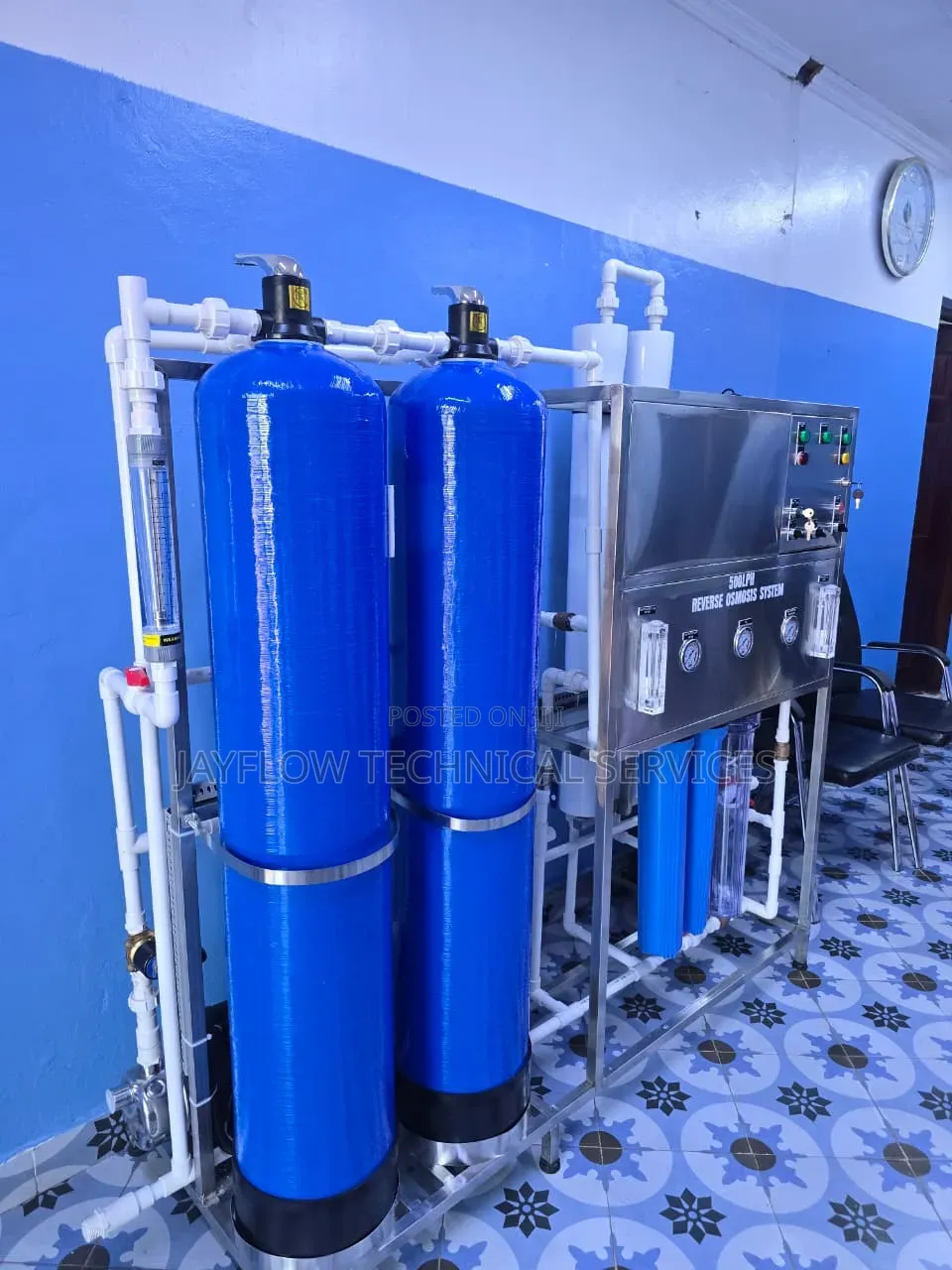 Reverse Osimosis 500 LPH Full Set for Commercial