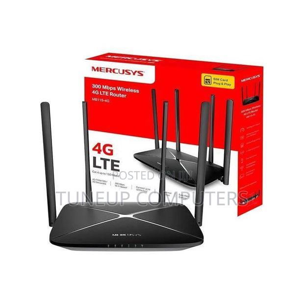 Mercusys 300 MBPS Wireless N 4g Lte Router - Tl-Mb115-4g