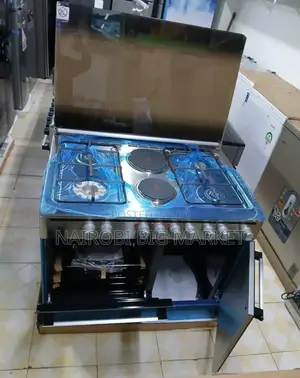 Haier 60*90 5gas Standing Cooker With Electric Oven and Wok Burner