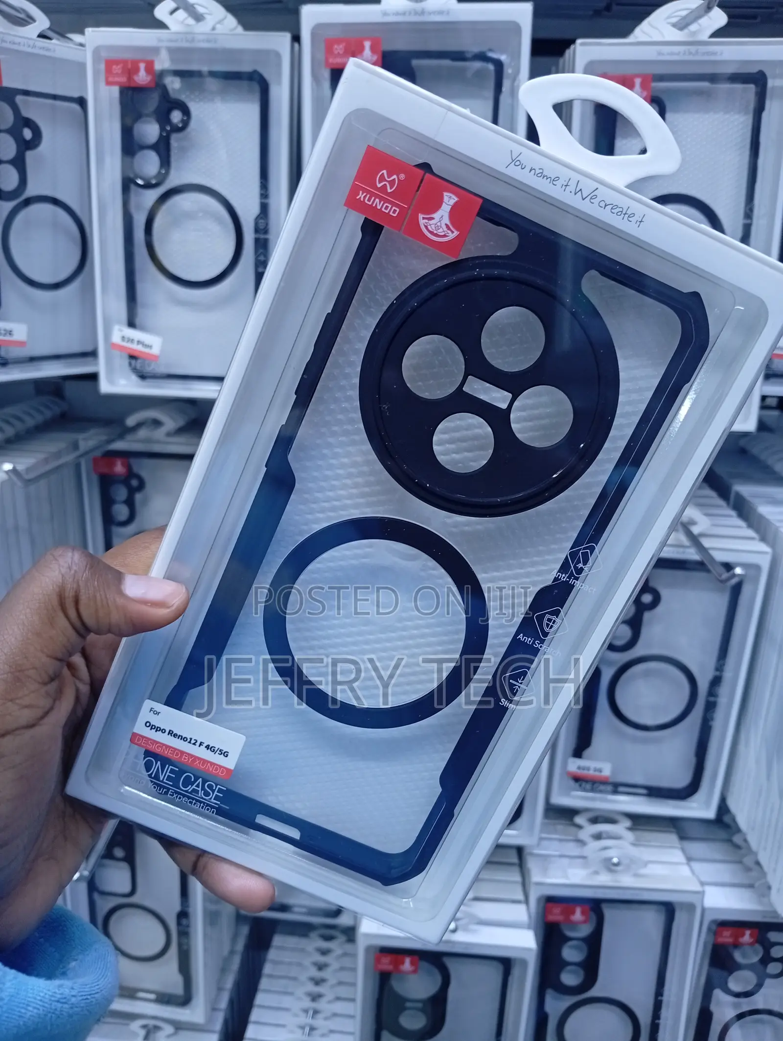Oppo Reno12 F 4g/5g Transparent Casing With Magsafe