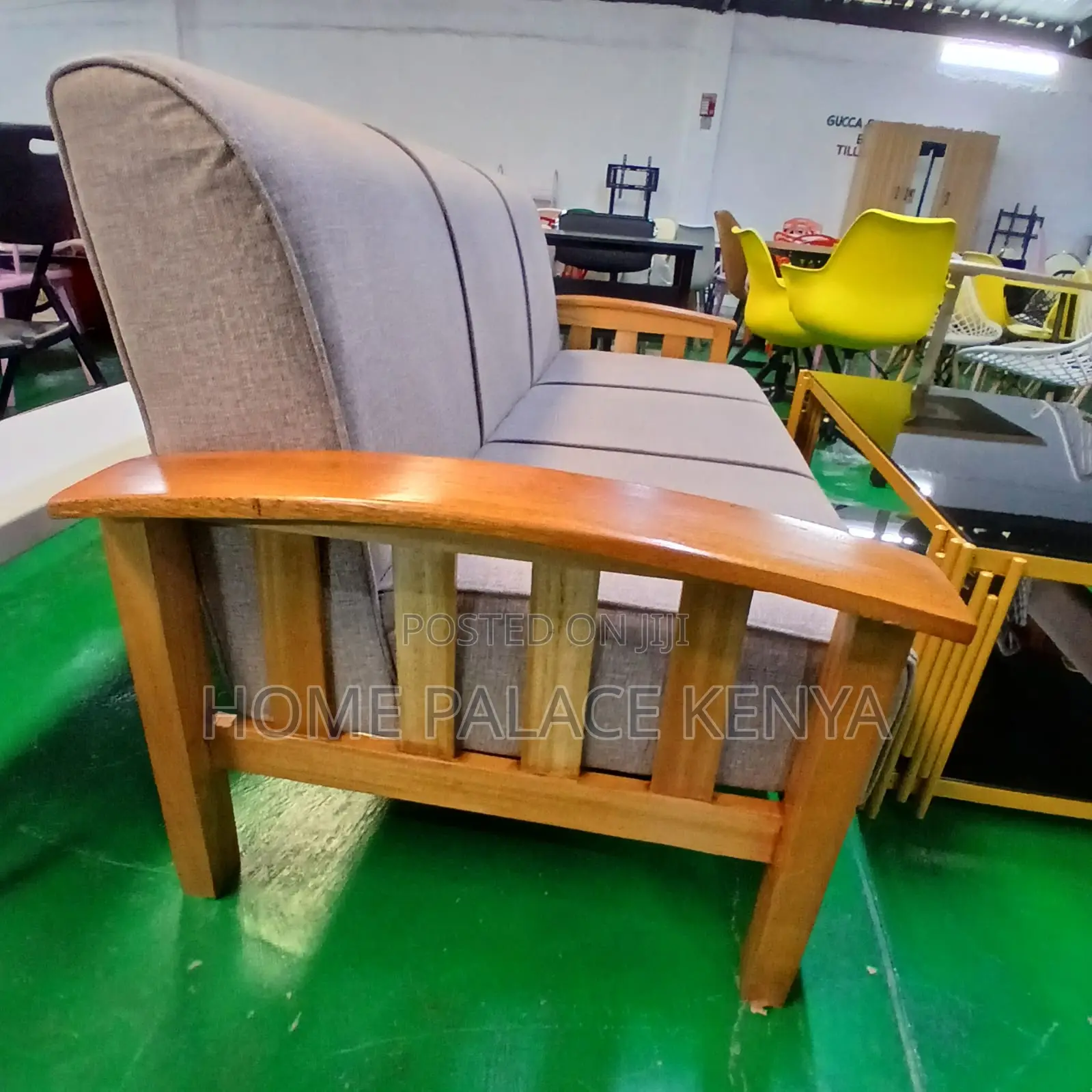 Home Sofa: 3 Seater High Density Lounge Sofa