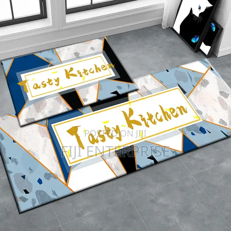 2-Piece Kitchen Mat Set – 120×45cm 75×45cm | Anti-Fatigue |