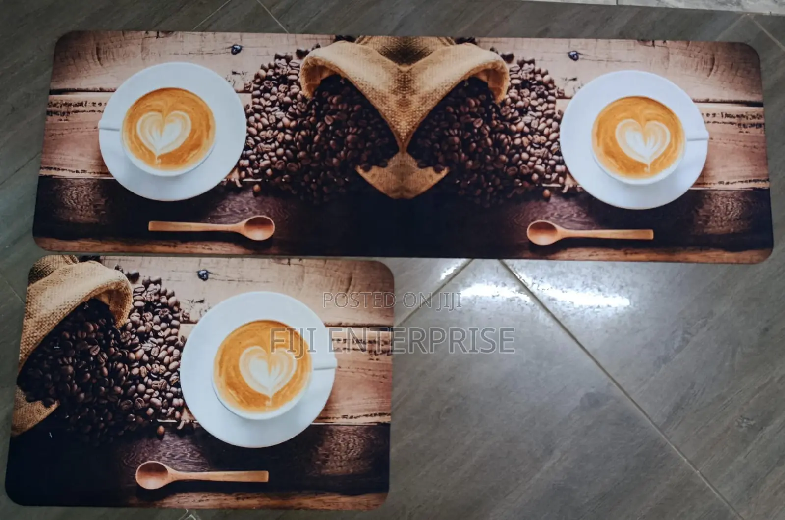 2-Piece Kitchen Mat Set – 120×45cm 75×45cm | Anti-Fatigue |