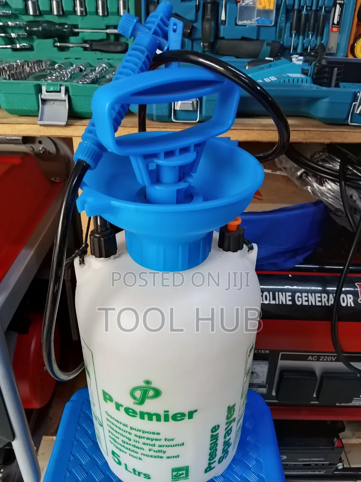 Premier 5l Hand Pressure Knapsack Sprayer
