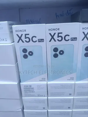 New Honor X5c Plus 128 GB Black