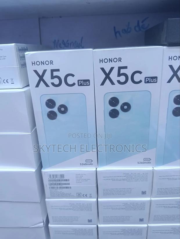 New Honor X5c Plus 128 GB Black