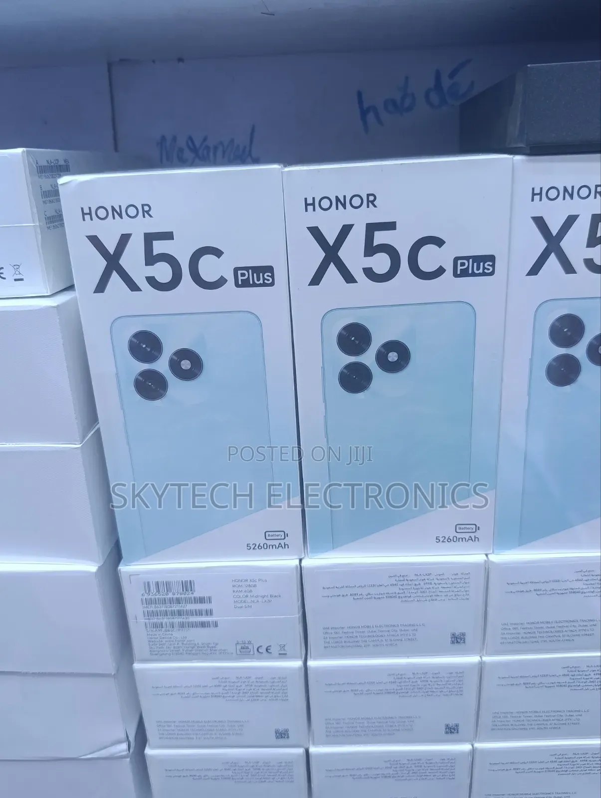 New Honor X5c Plus 128 GB Black