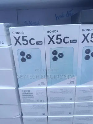 New Honor X5c Plus 128 GB Black