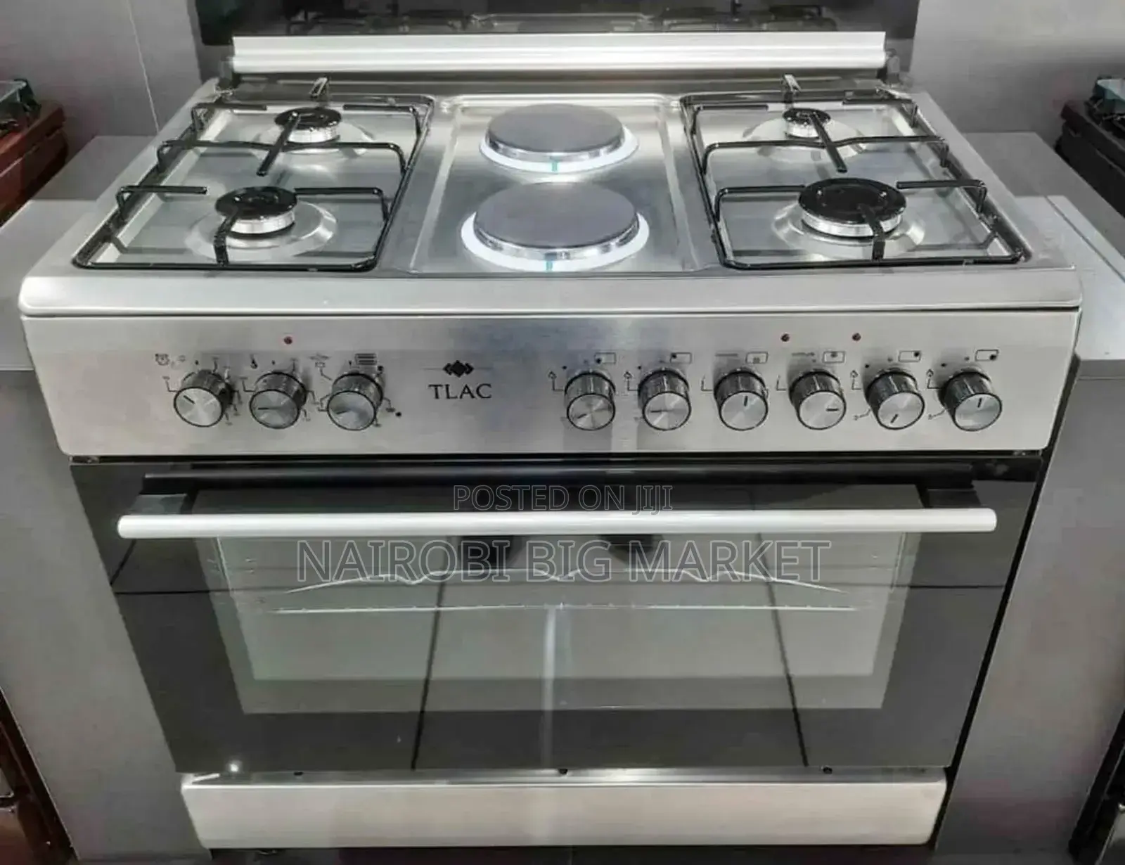 60*90 Tlac 4+2 Standing Cooker With Electric Oven