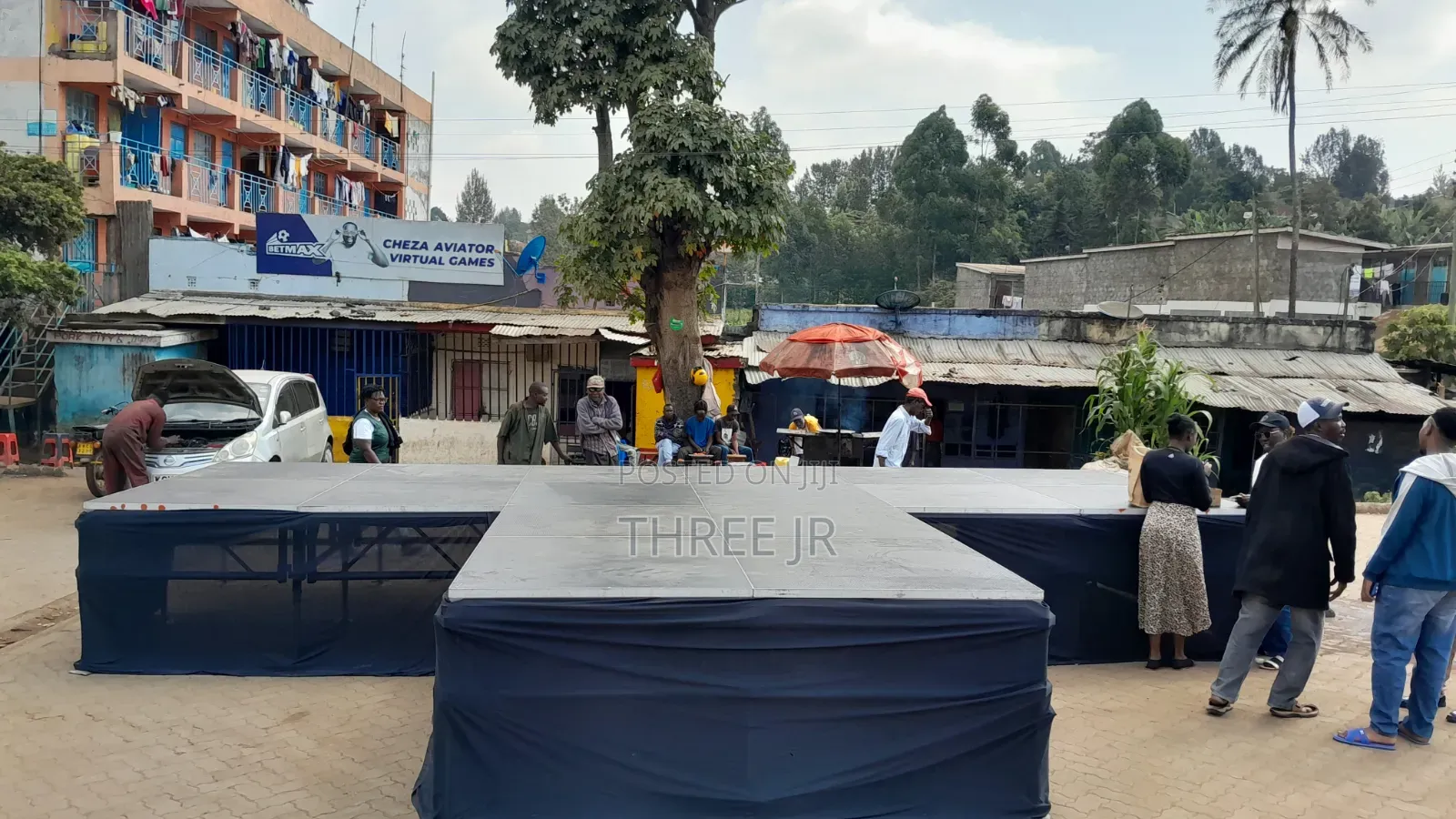 Stage Boards in Large Stocks for Hire for Street Worship